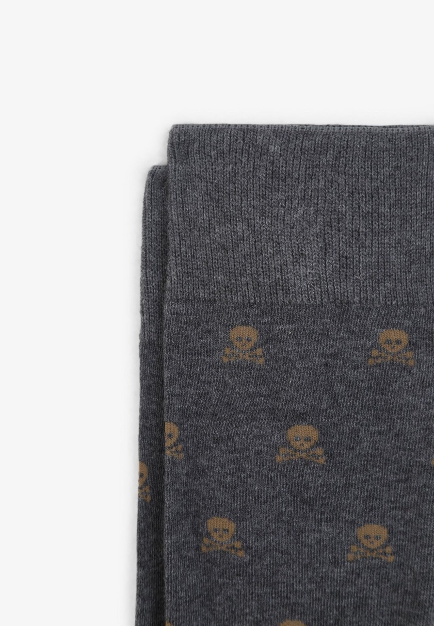 Online scalperscompany All-Over Skulls Socks