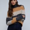 Online scalperscompany High Neck Knit Jumper