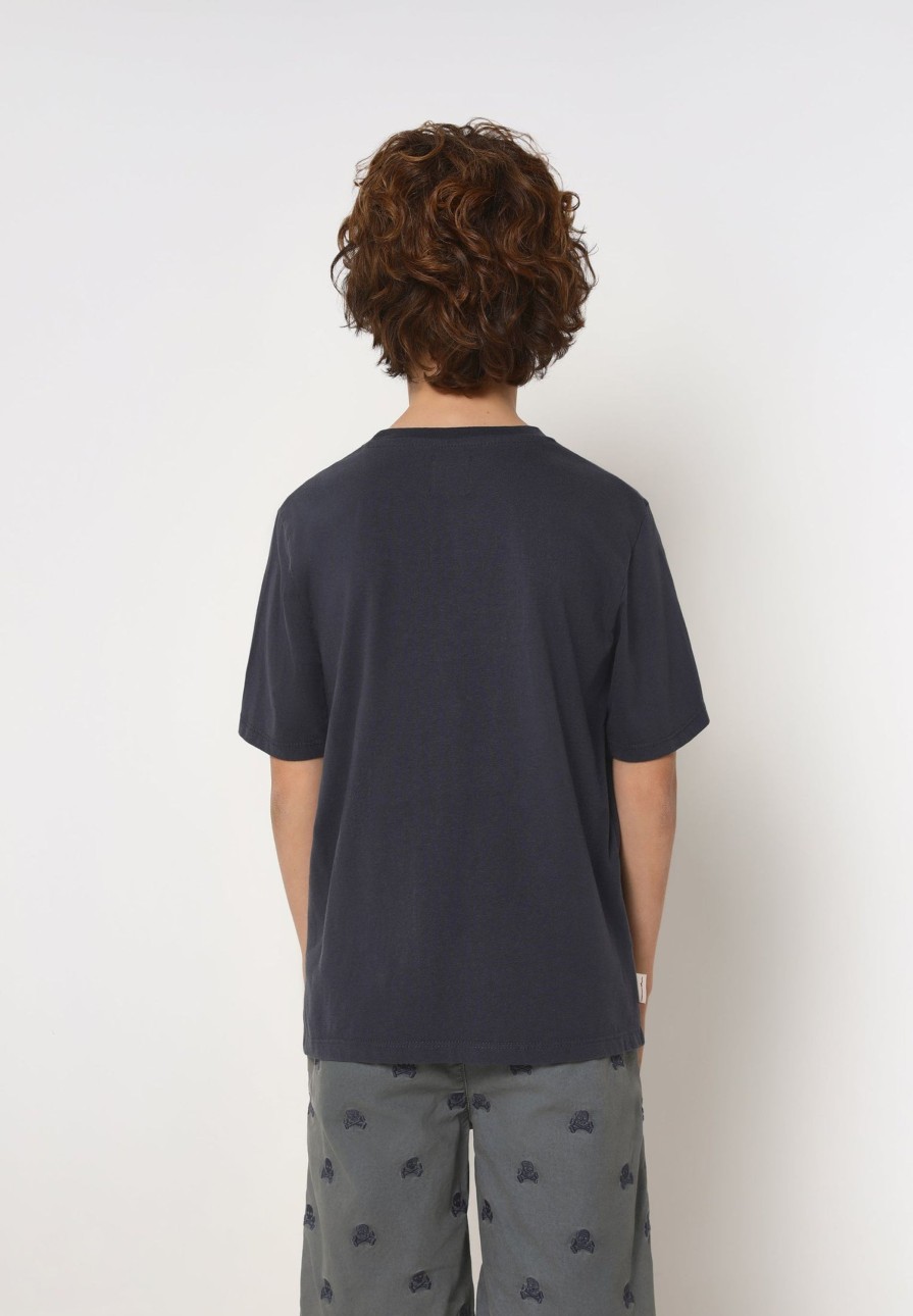 Online scalperscompany Basic Skull T-Shirt Navy