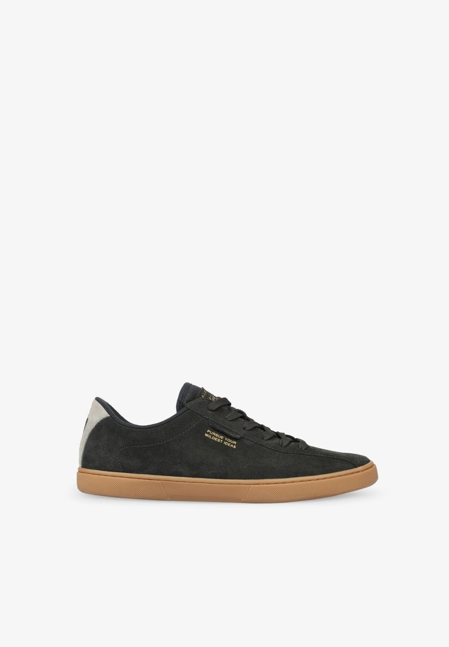 Wholesale scalperscompany Low Top Suede Sneakers