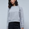 Wholesale scalperscompany Lurex Ruched Sweatshirt