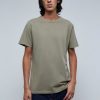 Best scalperscompany Premium Peach Touch T-Shirt Khaki