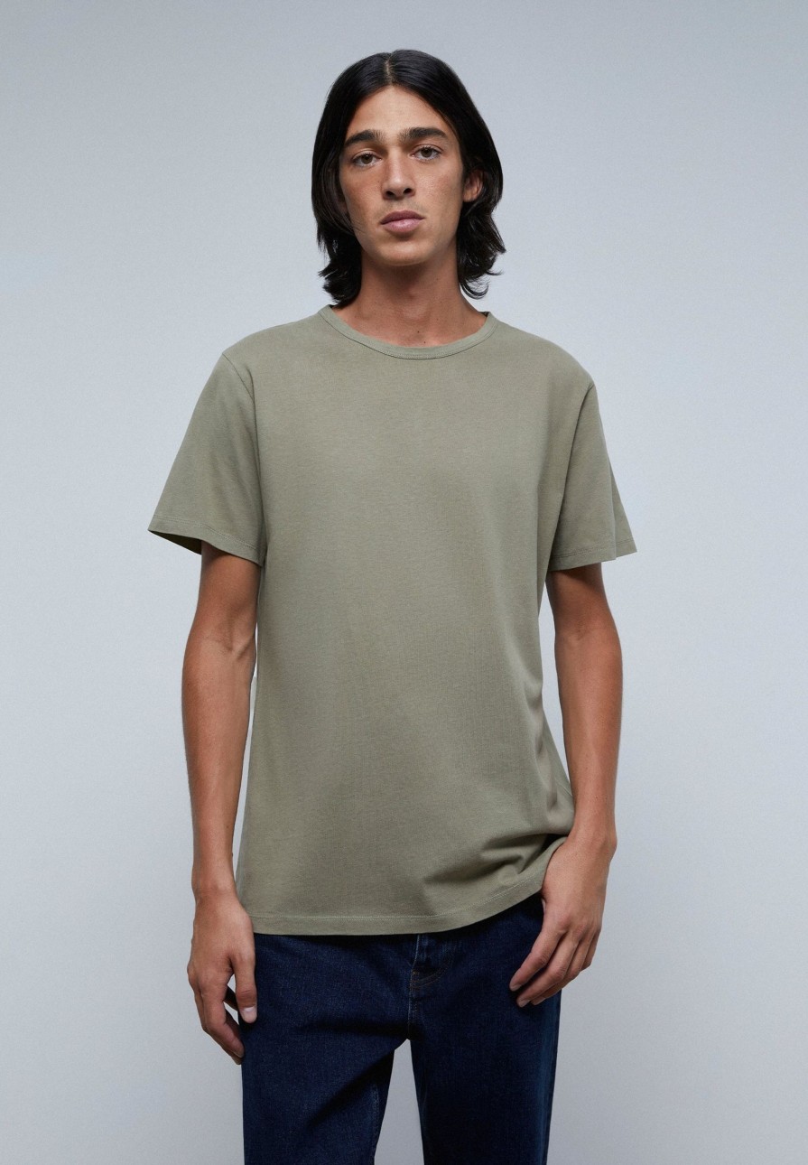 Best scalperscompany Premium Peach Touch T-Shirt Khaki