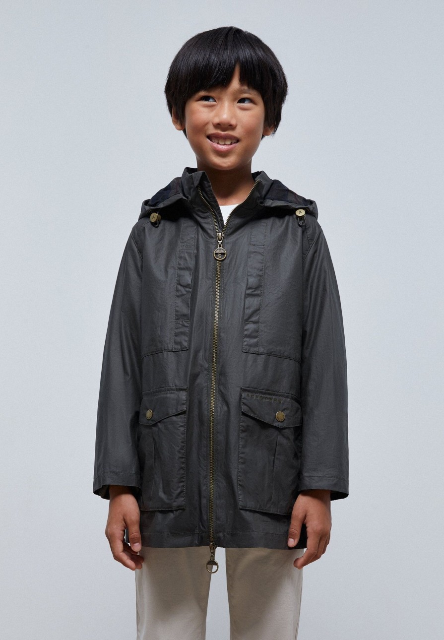 Best scalperscompany Waxed Hooded Parka