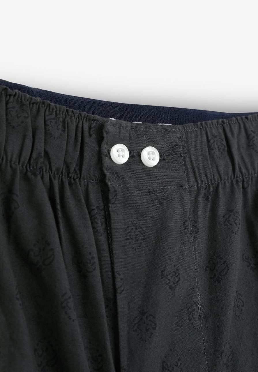 Wholesale scalperscompany Boxers With Motifs Dark Green