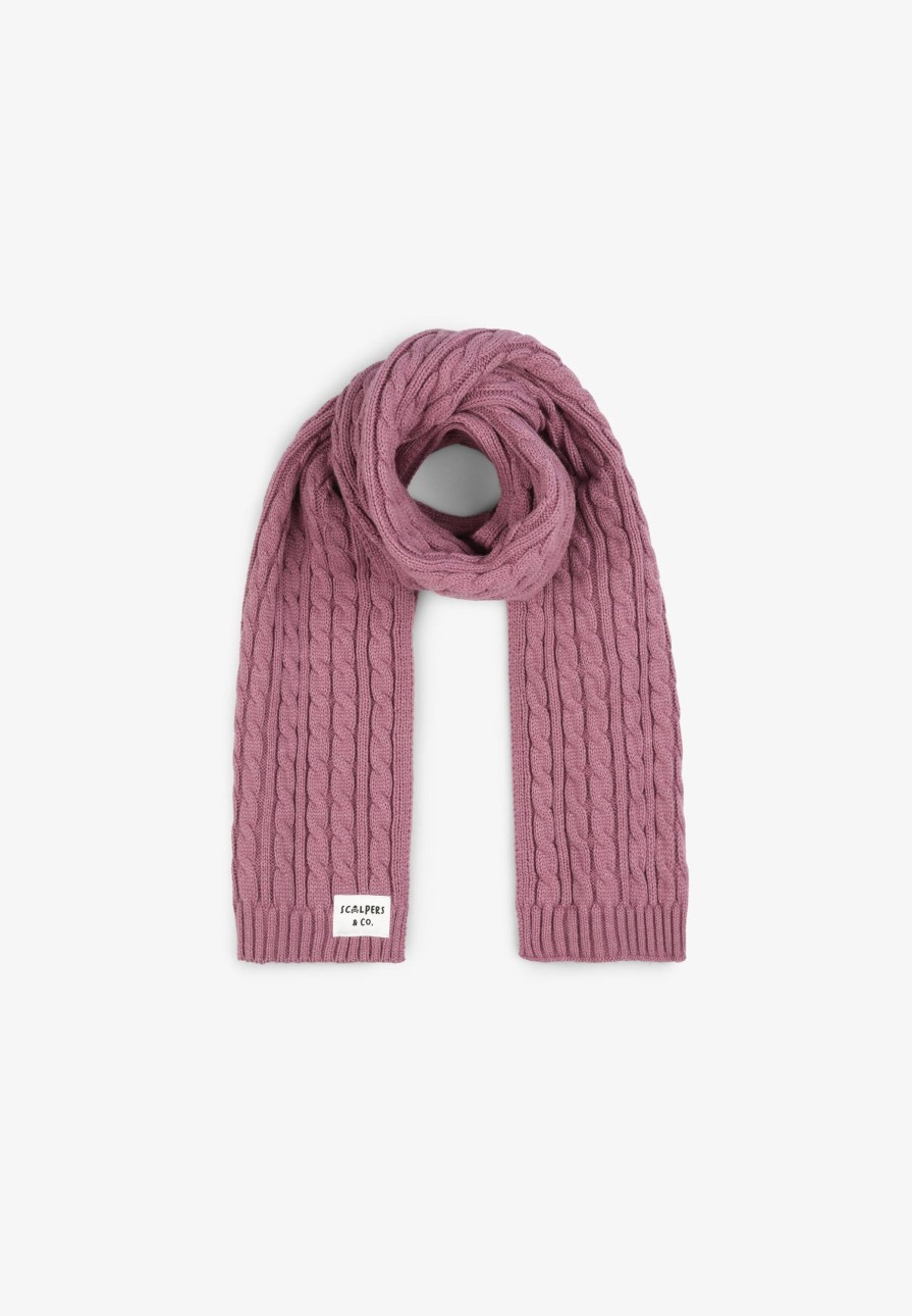 Hot scalperscompany Cable-Knit Scarf