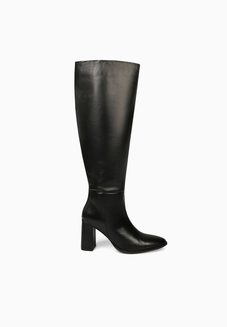 Best scalperscompany Knee-High Leather Boots Black