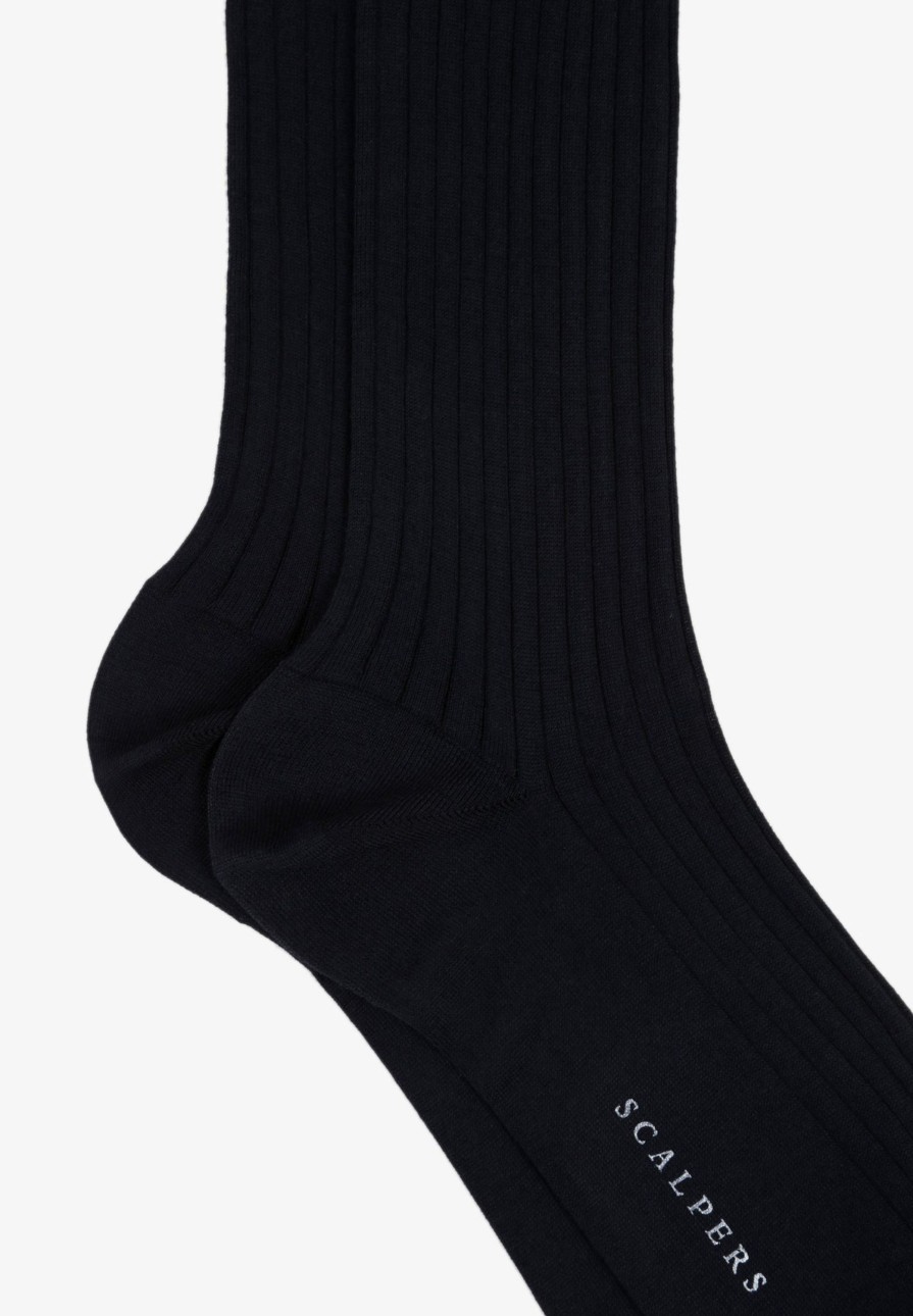 New scalperscompany Premium Socks Navy