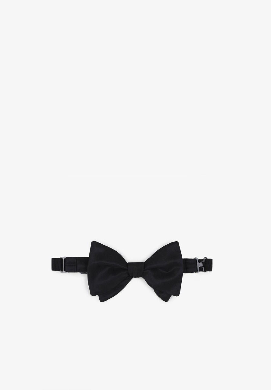 Clearance scalperscompany Formal Bow Tie Black