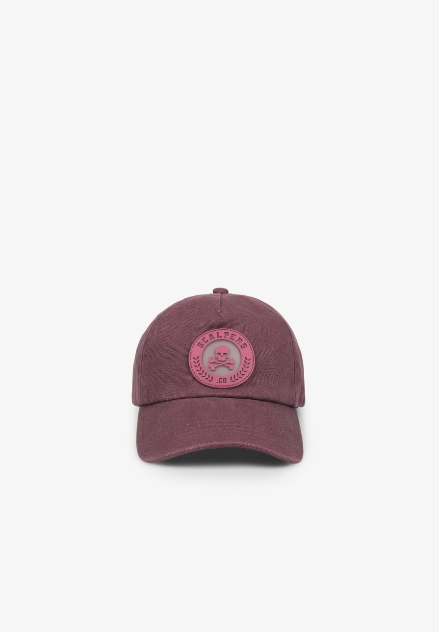 Clearance scalperscompany Cap With Skull