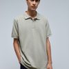 Wholesale scalperscompany Basic Polo Shirt With Skull Detail Mint