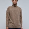 Best scalperscompany Flecked Sweater With High Collar