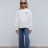 Online scalperscompany Sweatshirt With Back Embroidered Logo Off White