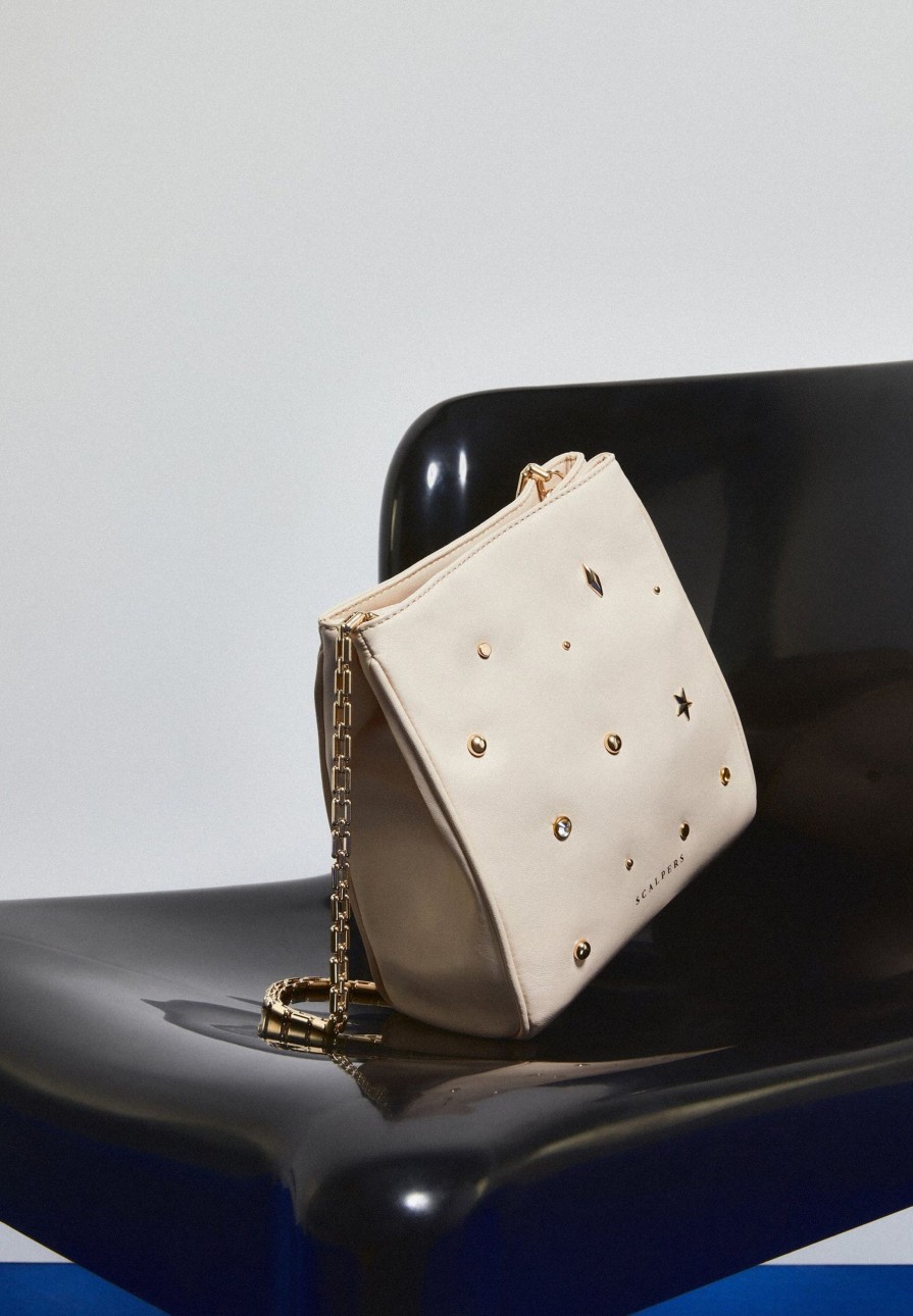 New scalperscompany Leather Bag With Stud Detail