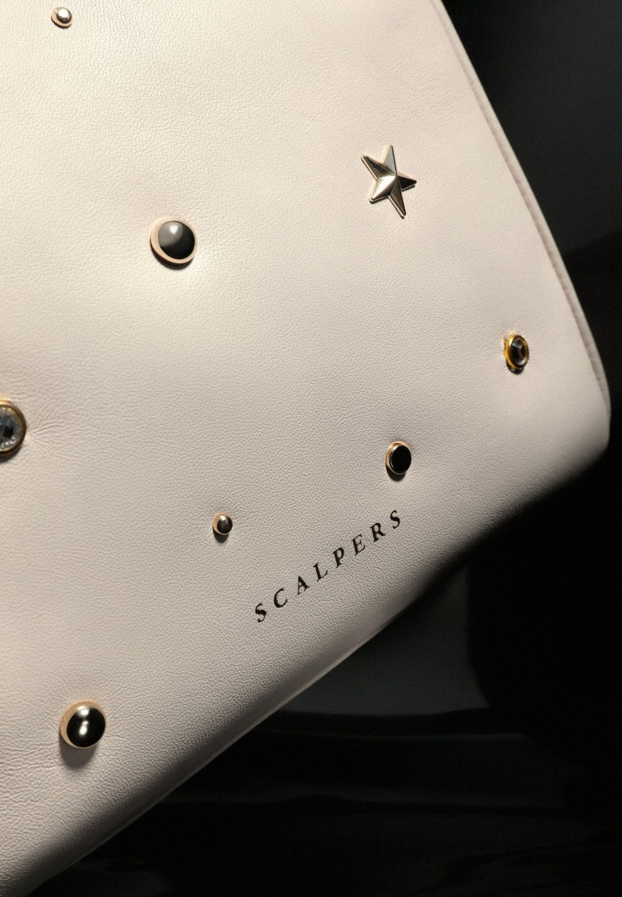 New scalperscompany Leather Bag With Stud Detail