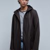 Wholesale scalperscompany Waterproof Parka Dark Brown