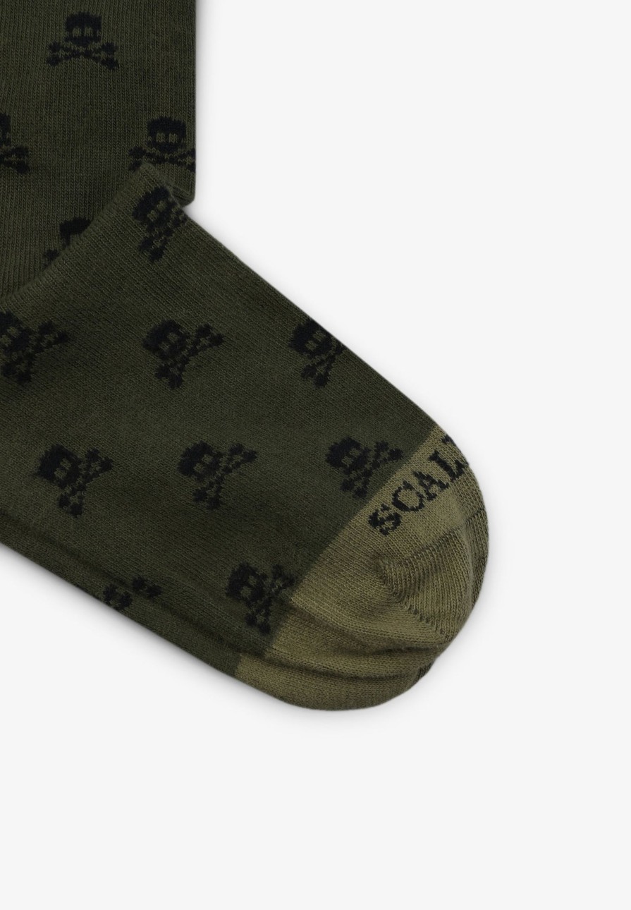 Best scalperscompany All-Over Skulls Socks