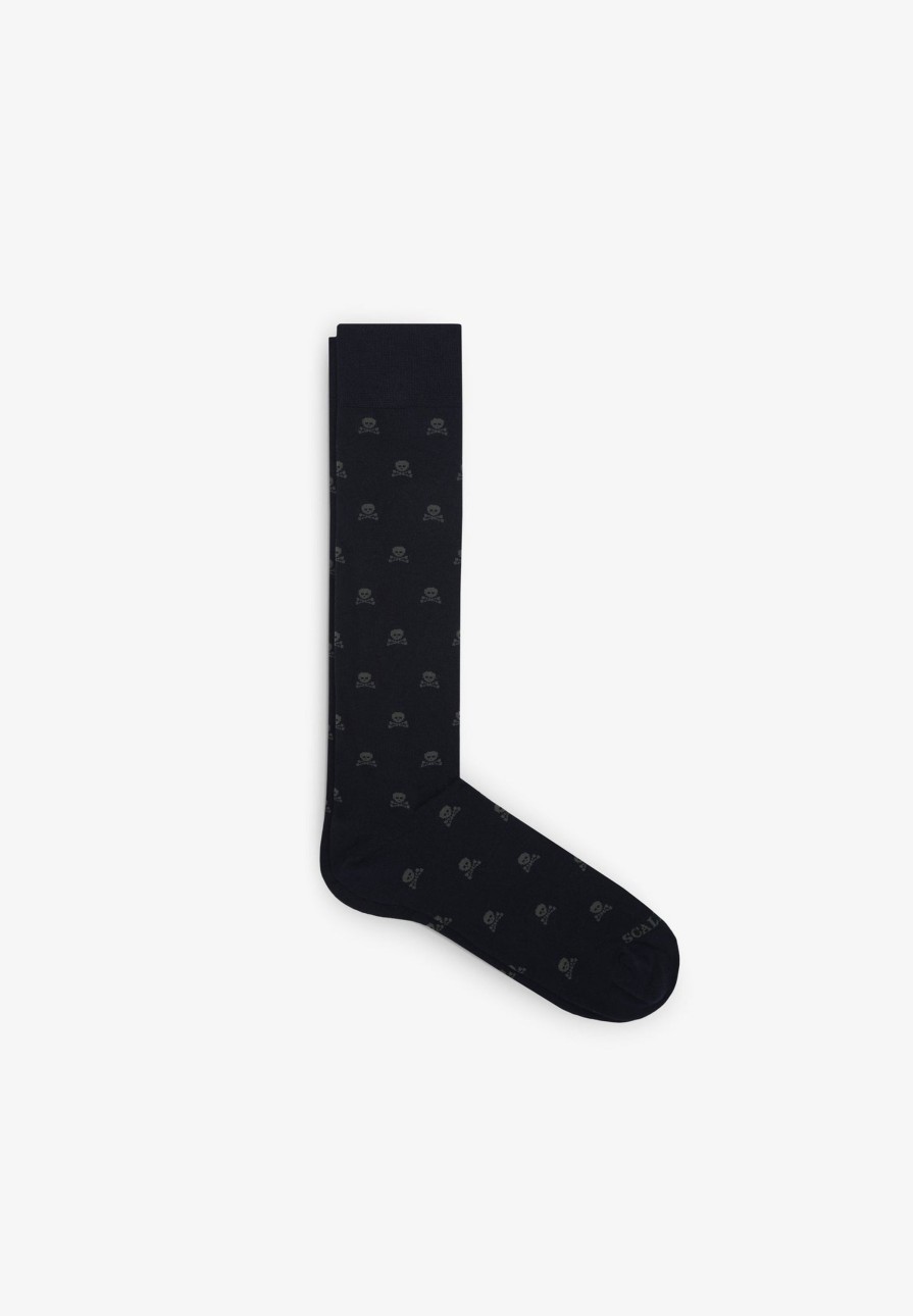 New scalperscompany All-Over Skulls Socks