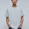 New scalperscompany Basic Skull T-Shirt Light Grey