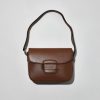 Wholesale scalperscompany Leather Bag With Zip Detail