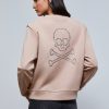 New scalperscompany Sweatshirt With Star Skull On The Back