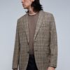 Best scalperscompany Checked Blazer Brown Check