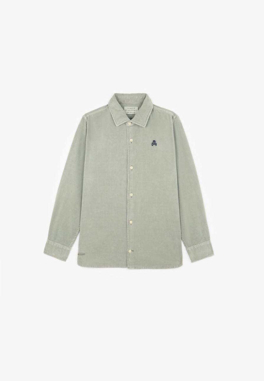 New scalperscompany K Corduroy Shirt Kids