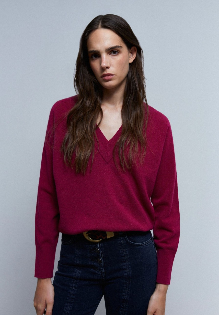 Wholesale scalperscompany Sweater With Neckline Detail