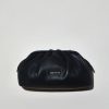 Clearance scalperscompany Ruched Leather Clutch Bag