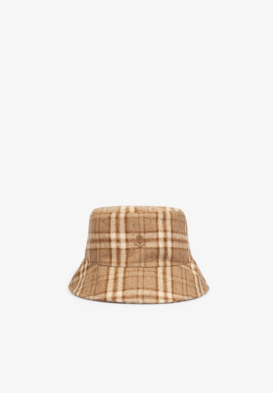 Best scalperscompany Checked Bucket Hat