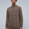 Hot scalperscompany Ribbed-Knit Sweater Grey