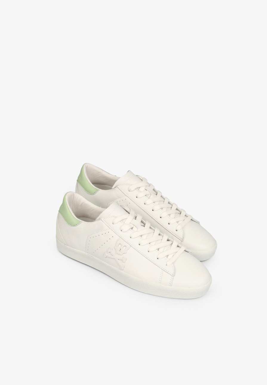 Clearance scalperscompany Low Top Sneakers With Heel Detail