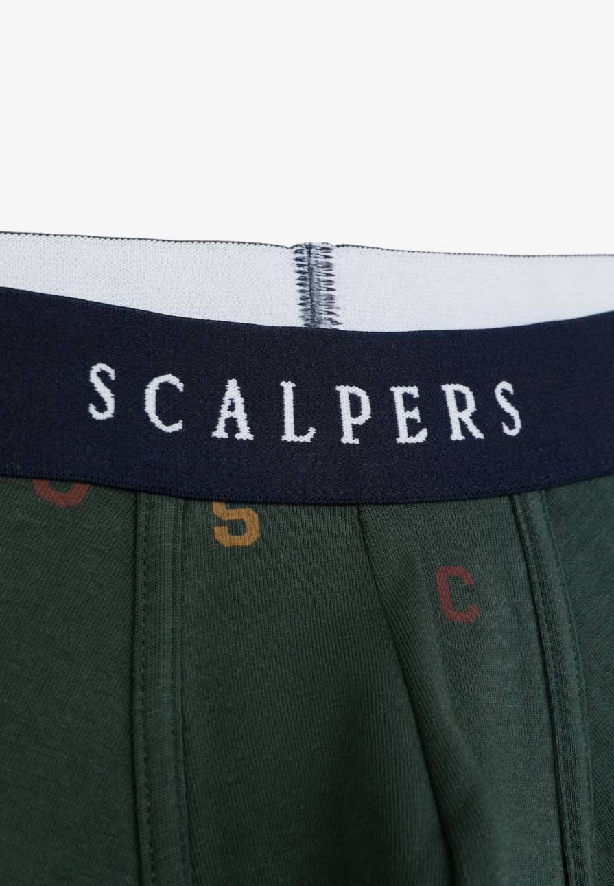 Best scalperscompany Boxers With Skull Logo