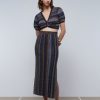 Clearance scalperscompany Lurex Crochet Midi Skirt