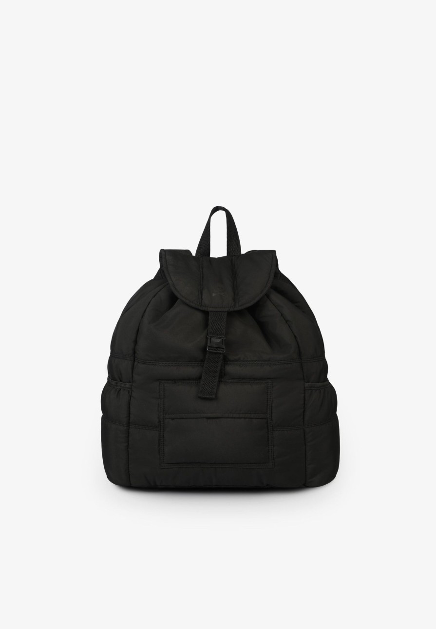 Clearance scalperscompany Quilted Backpack Black