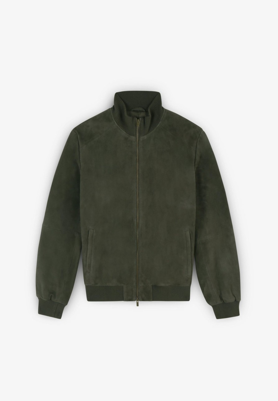 Hot scalperscompany Suede Bomber Bt