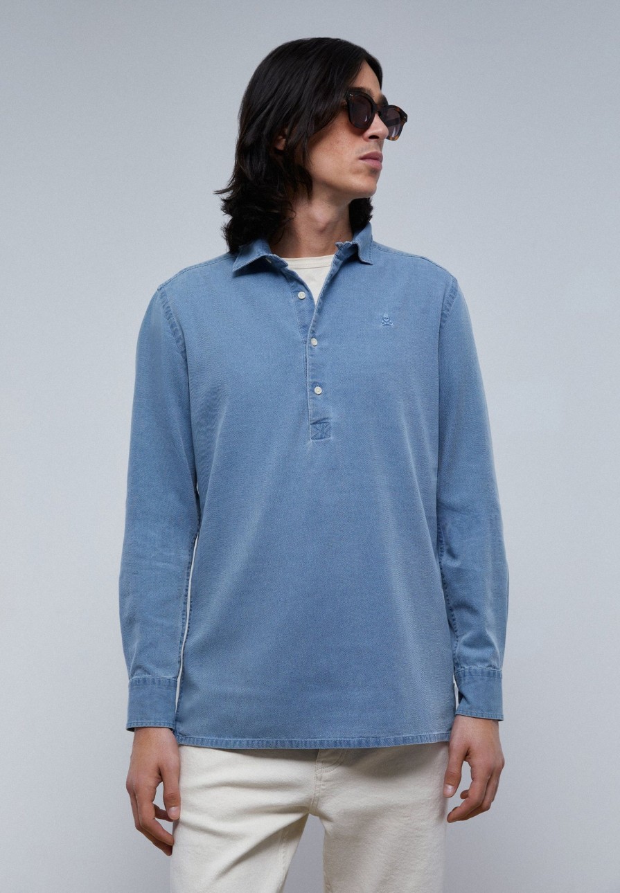 Best scalperscompany Polera Denim Shirt