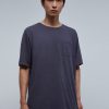 Online scalperscompany Rustic T-Shirt With Pocket Navy