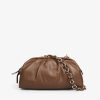 Wholesale scalperscompany Ruched Leather Clutch Bag