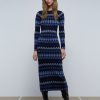 Clearance scalperscompany Diamond Textured Weave Dress