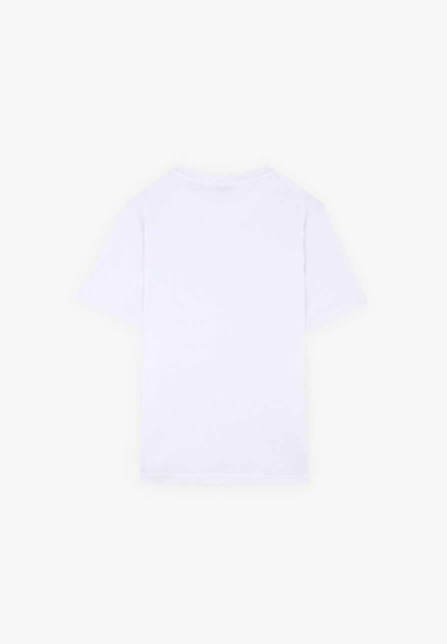 Clearance scalperscompany Nos Skull Relaxed Tee White