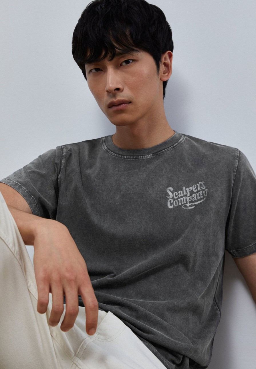 Clearance scalperscompany T-Shirt With Logo Print