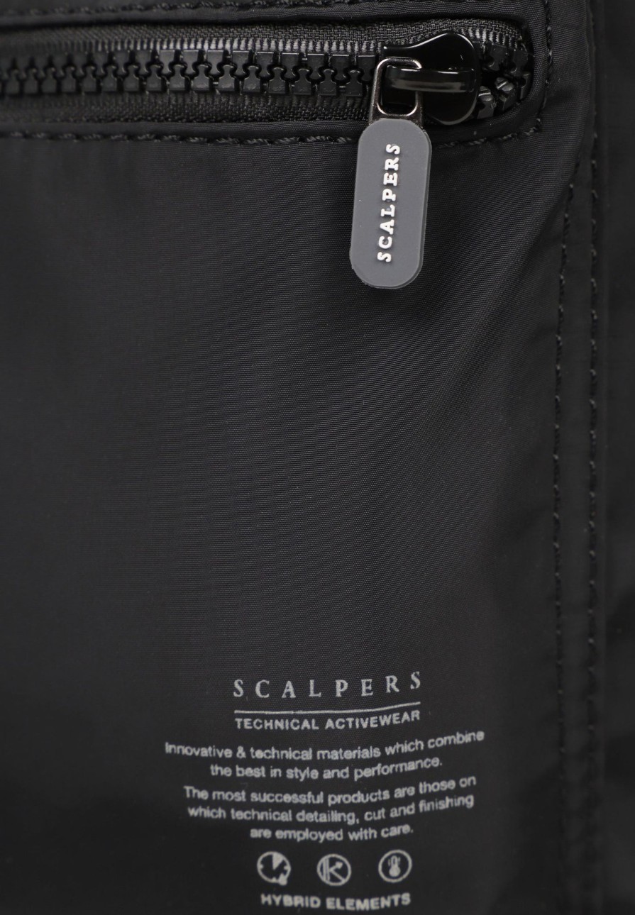 Online scalperscompany Basic Backpack With Skull Black