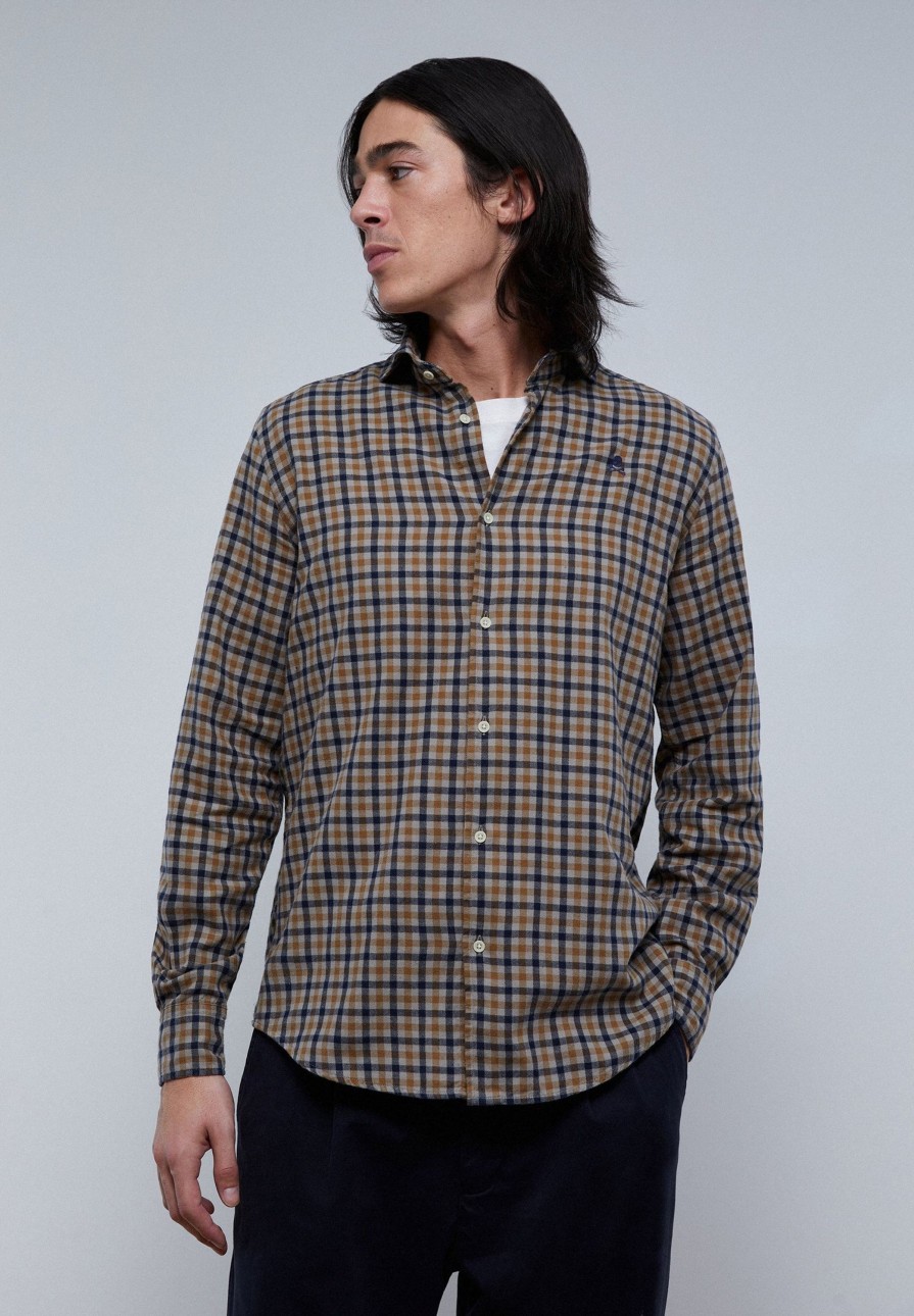 Wholesale scalperscompany Soft Touch Check Shirt