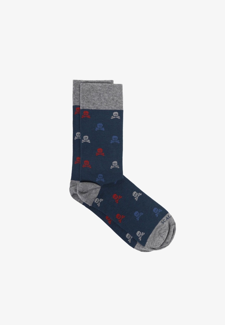 Clearance scalperscompany Skull Socks Duck