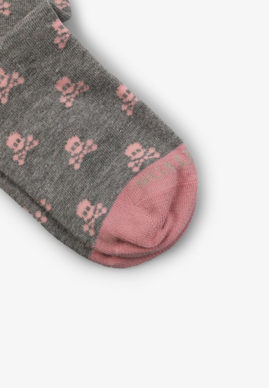 Hot scalperscompany All-Over Skull Socks