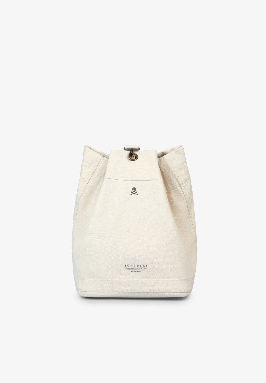 Hot scalperscompany Bucket Style Canvas Backpack