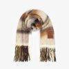 Hot scalperscompany Fringed Scarf With Logo Label