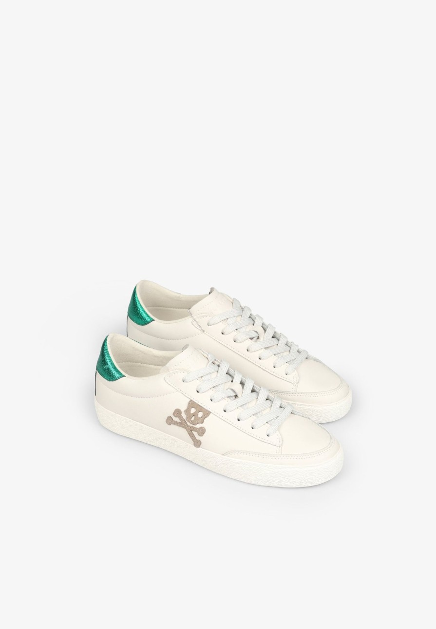 Hot scalperscompany Low Top Sneakers With Metallic Details