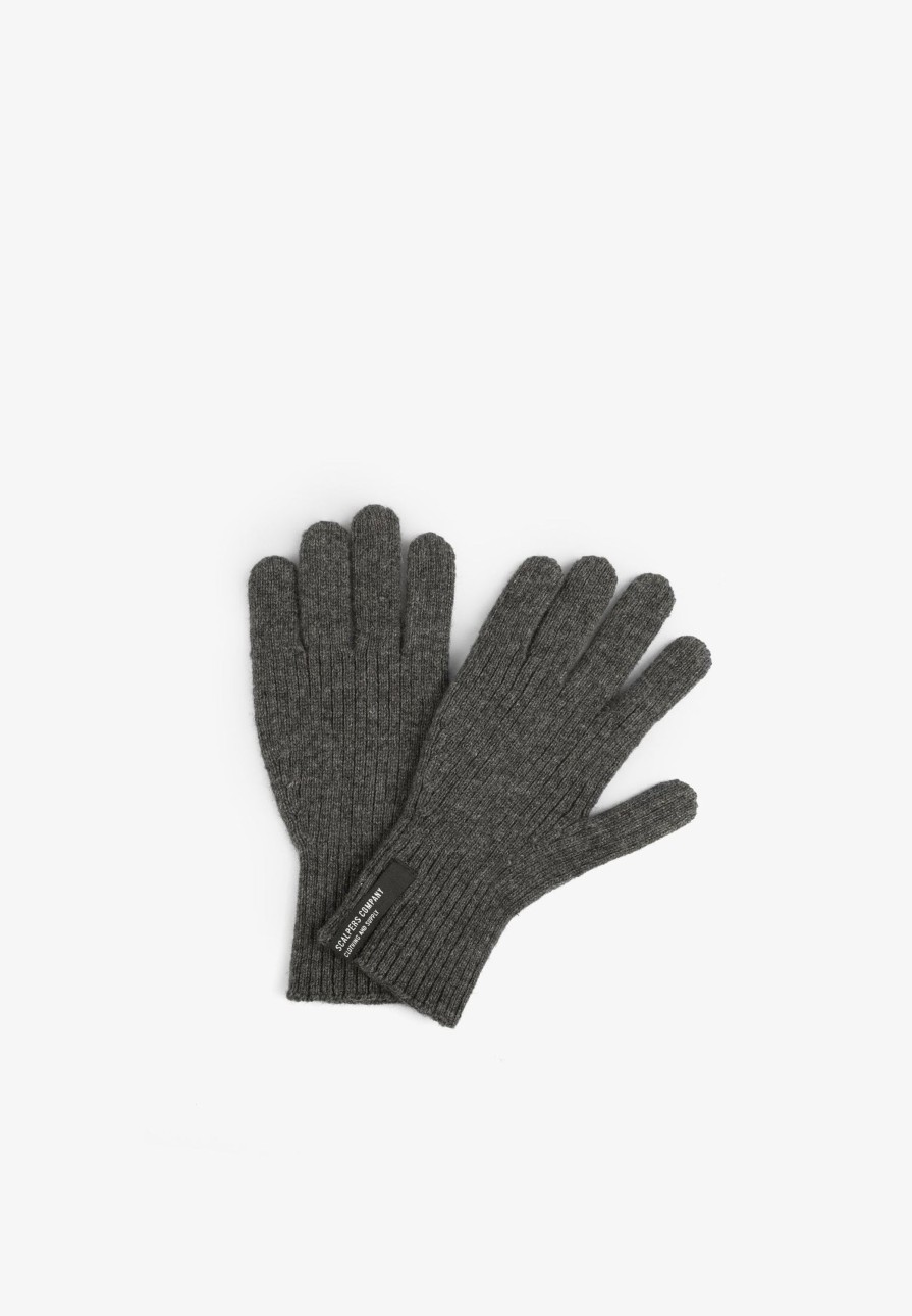 Hot scalperscompany Ribbed Knit Gloves